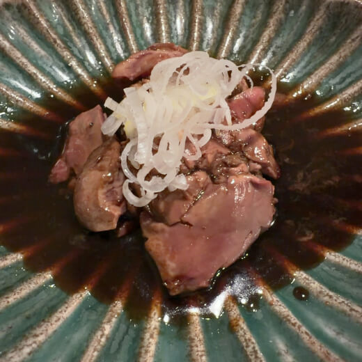 天空　鴨レバテキ